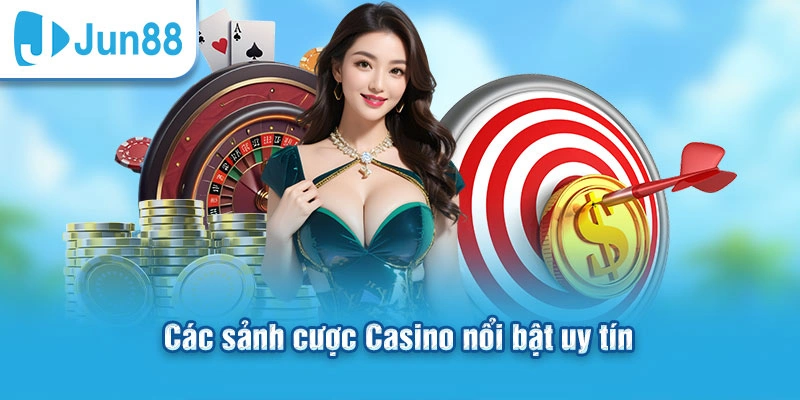 Casino Jun88 – 5 Sảnh Game Bài Hấp Dẫn Được Yêu Thích