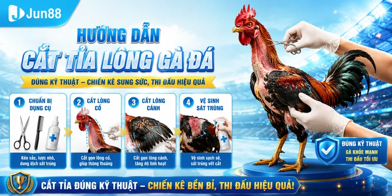 Cắt Tỉa Lông Gà Đá 🥇 Hướng Dẫn Đúng Kỹ Thuật hiến Kê Số 1